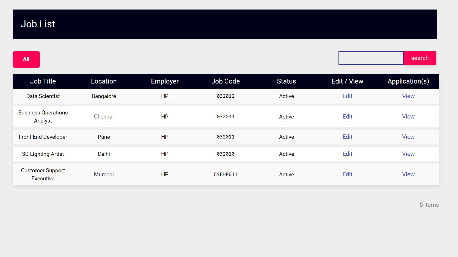 advanced job matching system